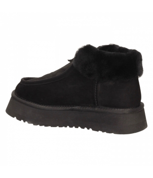 UGG Funkette boot in Black suede 1120877
