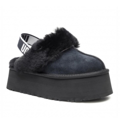 UGG Funkette Black suede 1113474