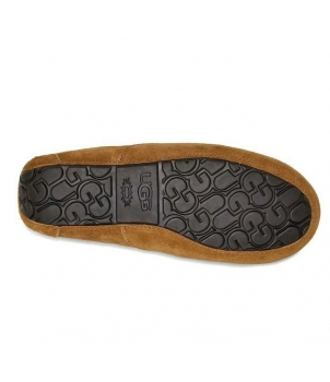Mens Ascot Sheepskin slipper Chestnut 1103889