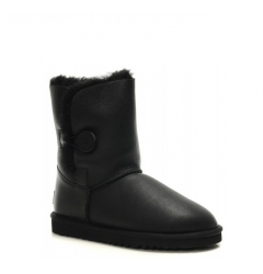 Metallic Bailey Button Black 5803M
