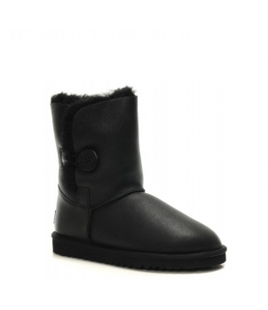Metallic Bailey Button Black 5803M