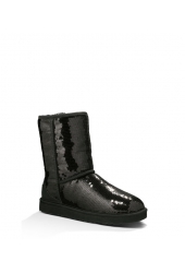 Угги Sparkles Classic Short Black 3161